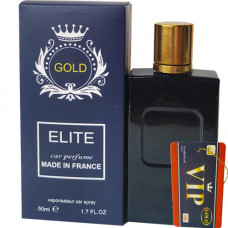 Ароматизатор повітря спрей Perfume Elite Gold 50ml. з картонною карткою.