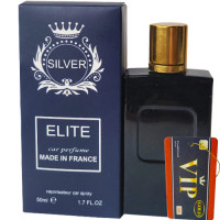 Ароматизатор повітря спреї Perfume Elite Silver 50ml. з картонною карткою.