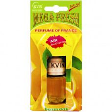 Автомобільний ароматизатор повітря на дзеркало Mega Fresh Lemon 5ml.