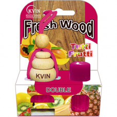 Автомобільний освіжувач повітря із запаскою Wood Tutti Frutti 13мл.