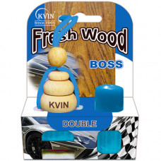Автомобільний освіжувач повітря із запаскою Wood Boss 13мл.