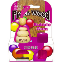 Автомобільний освіжувач повітря із запаскою Wood Bubble gum 13мл.