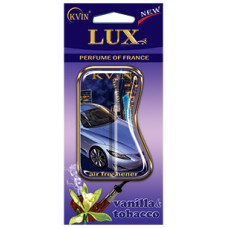 Автомобільний освіжувач повітря підвісний Lux Vanilla&Tobacco 10ml