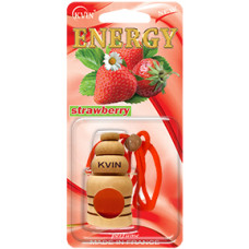 Автомобільний освіжувач повітря підвісний Energy Strawberry 5ml