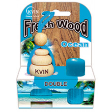 Автомобільний освіжувач повітря із запаскою Wood Ocean 13мл.