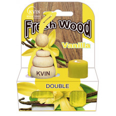 Автомобільний освіжувач повітря із запаскою Wood Vanilla 13мл.
